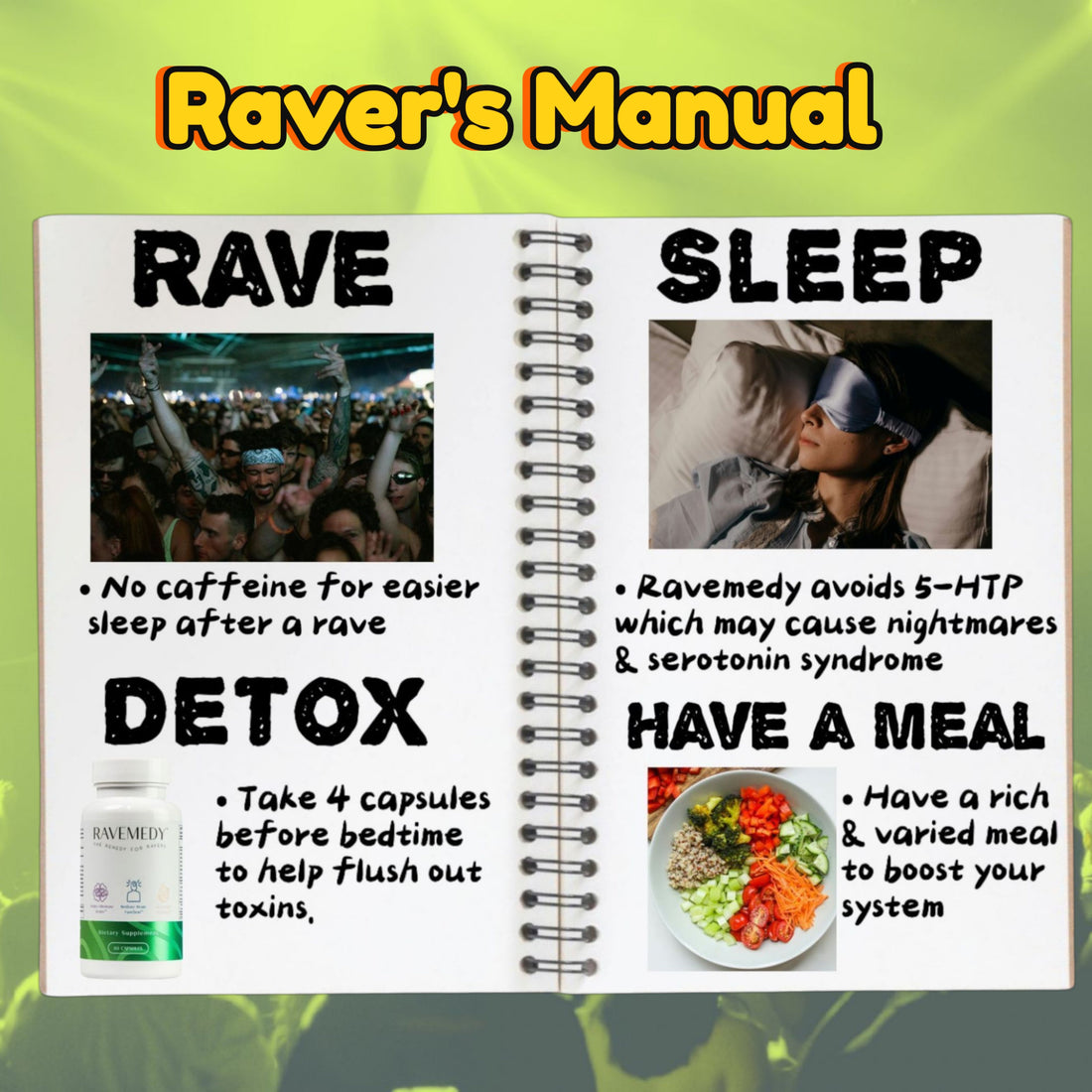 Rave Smarter, Recover Faster: The Ultimate Supplement for Festival Warriors