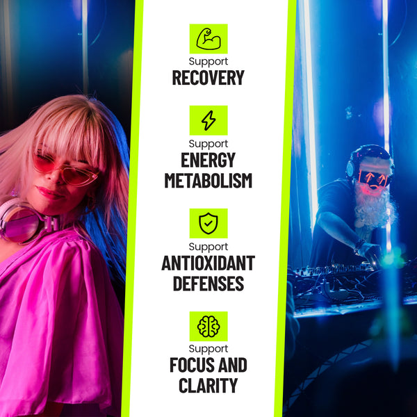 Ravemedy® Rave & Festival Recovery Capsules (60 Count)