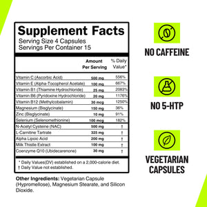 Ravemedy® Rave & Festival Recovery Capsules (60 Count)